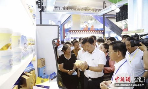純凈河南.幸福蒙旗 系列產品在第22屆青洽會展廳亮相
